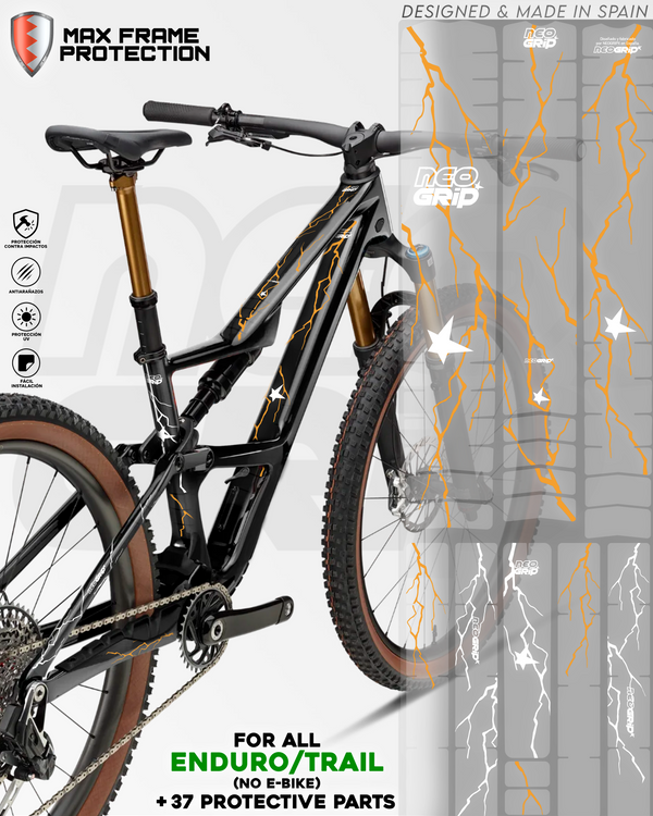 Kit Protector de Cuadro "Hekton" — Bici de Enduro/Trail