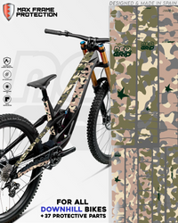 Kit Protector de Cuadro — Camuflaje Arena