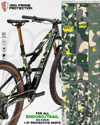 Kit Protector de Cuadro — Camuflaje