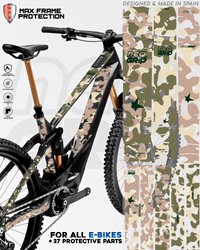 Kit Protector de Cuadro — Camuflaje Arena
