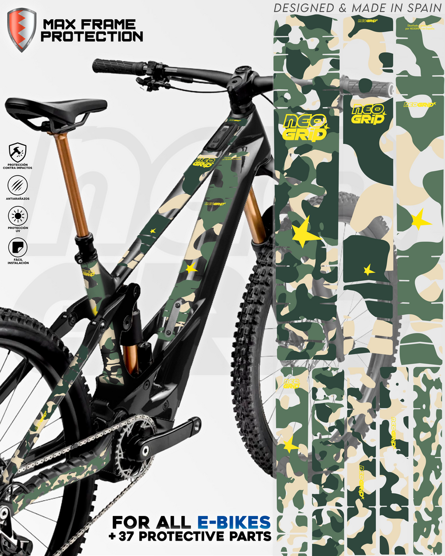 Kit Protector de Cuadro — Camuflaje