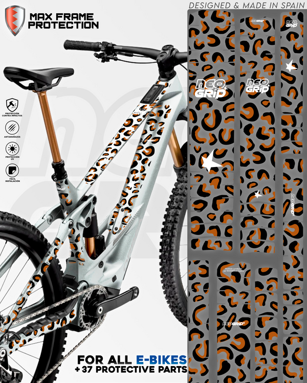 Kit Protector de Cuadro "Leopardo" — eBike & eMTB