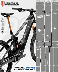 Kit Protector de Cuadro Transparente — eBike & eMTB
