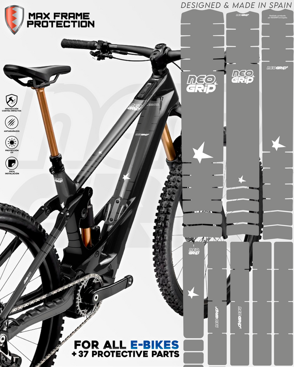Kit Protector de Cuadro Transparente — eBike & eMTB