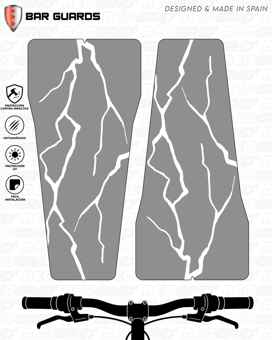Protector de Manillar — Grietas