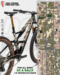 Kit Protector de Cuadro — Camuflaje Arena